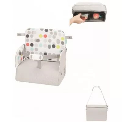 Booster 2in1 - Sunday Pop, (scaun rapel si geanta) - Badabulle