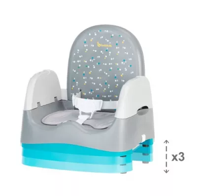 Booster pliabil Home&Go, Grey - Badabulle