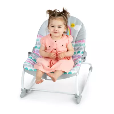 Bright Starts - Balansoar Rosy Rainbow 2 Ã®n 1