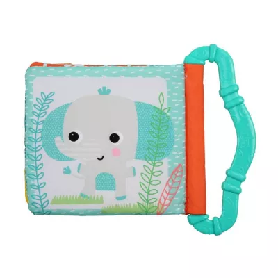 Bright Starts - Jucaria rontaie si invata Teethe & Read Albastru