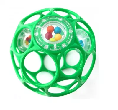 Bright Starts - Jucarie zornaitoare Oball Minge verde