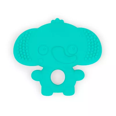 Bright Starts - Set 3 jucarii de dentitie texturate Gummy Buddies -  Elefant, Leu, Maimuta