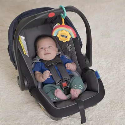 Bright Starts - Zornaitoare cu sunete si lumini Sun Shaker Shake & Glow