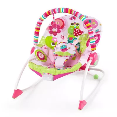 Balansoar cu vibratii 2in1 - Raspberry Garden - Bright Starts
