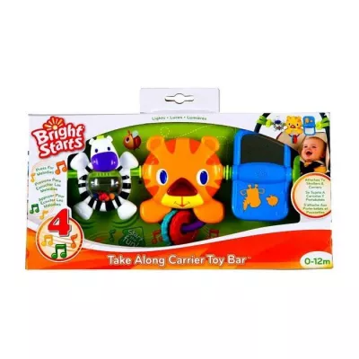 Bright Starts - Bara de jucarii cu lumini si sunete Take Along