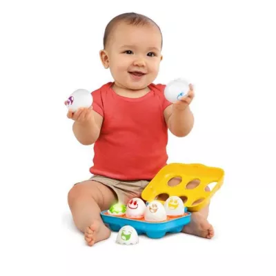 Jucarie Put N Shake Eggs - Giggling Gourmet - Bright Starts