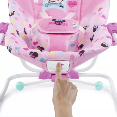 Bright Starts - Leagan portabil Rocker Minnie Stars & Smiles