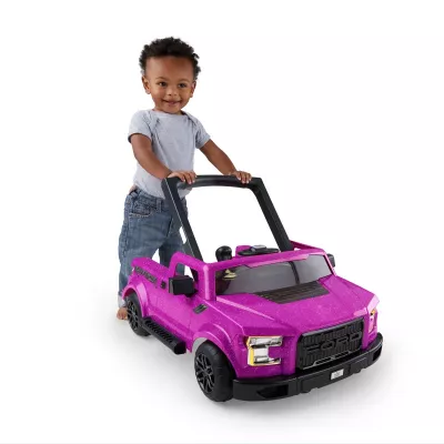 Bright Starts - Premergator si antepremergator 3 in 1, Ford F-150 Raptor - Electric Magenta