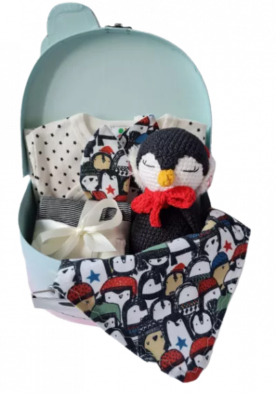 Cadou bebelusi - Pinguin negru - Bestfam