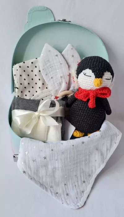 Cadou bebelusi - Pinguin negru - Bestfam