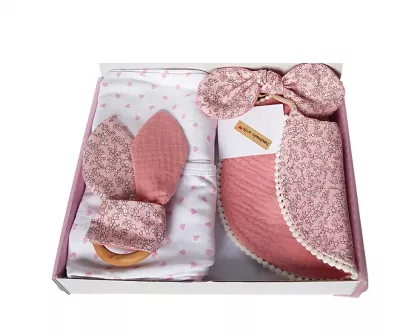 Cadou bebelus fetita - Floricele roz - Bestfam