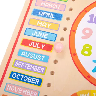 Calendar - luni, zile, data si ora - BigJigs