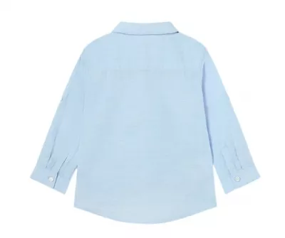 Camasa maneca lunga - in basic - Bleu  - Mayoral  3 ani