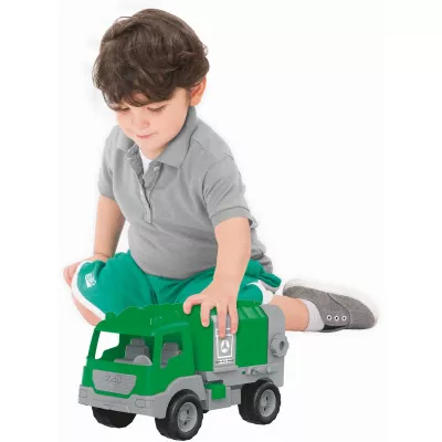 Camion de gunoi - 43 cm - Dolu