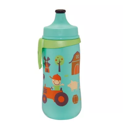 Cana Kids Cup Boy PP 330 ml, antipicurare, cu clip de prindere ,18+ luni, nip 35051