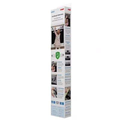 Capac protectie pentru butoane aragaz sau cuptor, sticla acrilica, magnetic, fara gaurire, transparent, Reer 78019