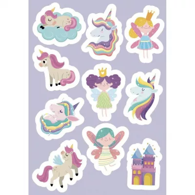 Carte de activitati cu abtibilduri - Unicorni magici