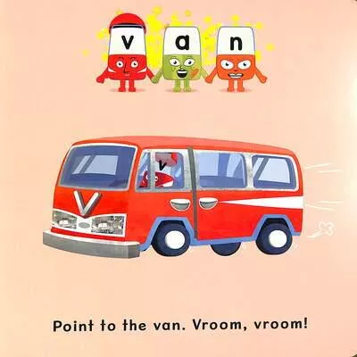 Carticica Alphablocks  - Primele cuvinte in limba engleza