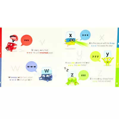 Carticica Scriu si sterg  Alphablocks - ABC