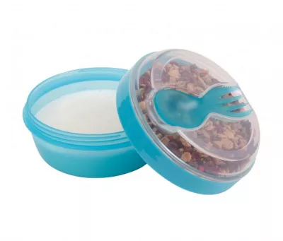 Caserola compartimentata cu disc de racire, 300 ml - Bleu - Carl Oscar