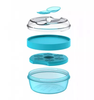 Caserola compartimentata cu disc de racire, 300 ml - Lime - Carl Oscar