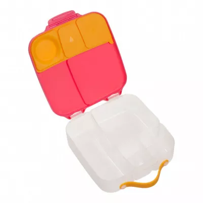 Caserola compartimentata Lunchbox - roz/portocaliu - b.box