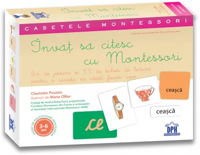 Casetele Montessori - Invat sa citesc cu Montessori