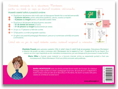 Casetele Montessori - Invat sa citesc cu Montessori