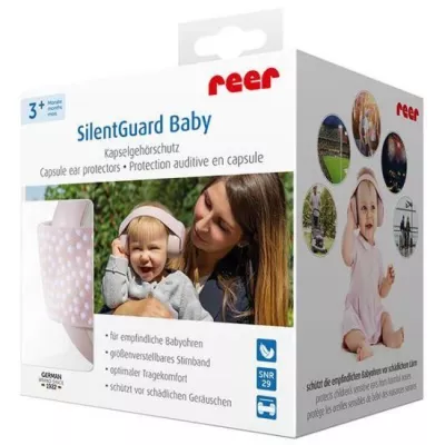 Casti antifonice pentru bebelusi REER SilentGuard Baby Girl 53074