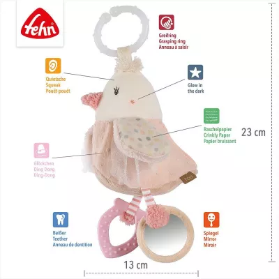 Centru de activitati - Pasare pastel