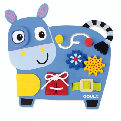 Centru de activitati din lemn - Magarus vesel