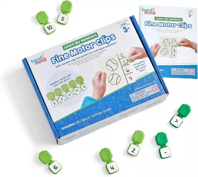 Clipsuri senzoriale - Invata numerele