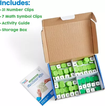 Clipsuri senzoriale - Invata numerele