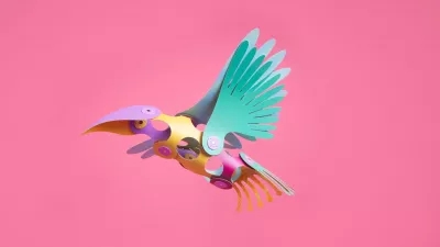 Clixo® joc magnetic de construit - Pasari tropicale (22 piese)