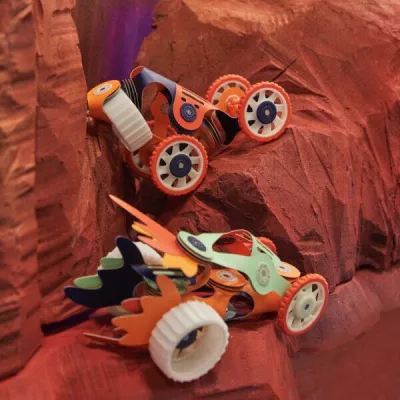 Clixo® joc magnetic de construit - Vehicule spatiale ( 30 piese)