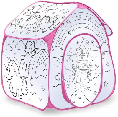 Cort de joaca si de colorat - Unicorn