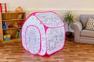 Cort de joaca si de colorat - Unicorn