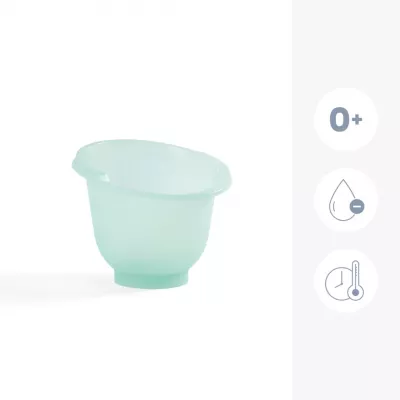 Doomoo - Cadita ergonomica pentru baita bebelusului Shantala Mint