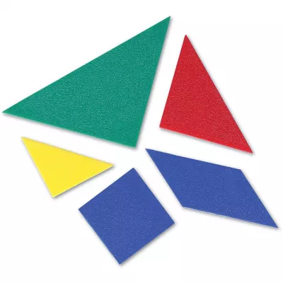 Tangram in 4 culori - Learning Resources