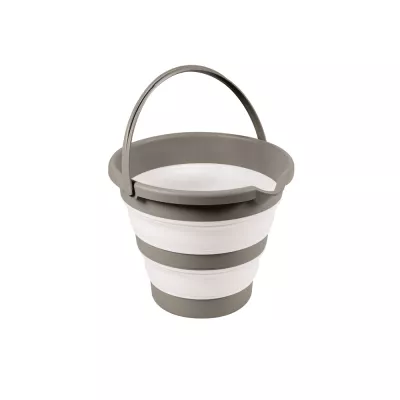 Galeata pliabila pentru baie - Gri