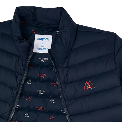 Geaca fas matlasata + Sac - Bleumarin - Mayoral 