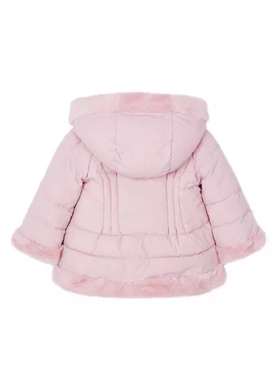 Geaca reversibila cu blanita ECOFRIENDS - Roz - Mayoral 