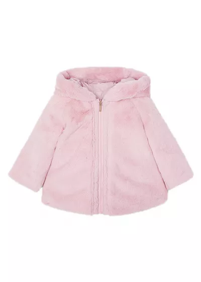 Geaca reversibila cu blanita ECOFRIENDS - Roz - Mayoral 