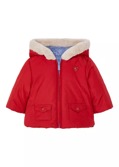 Geaca reversibila ECOFRIENDS - Bleu / Rosu - Mayoral 2-4 luni