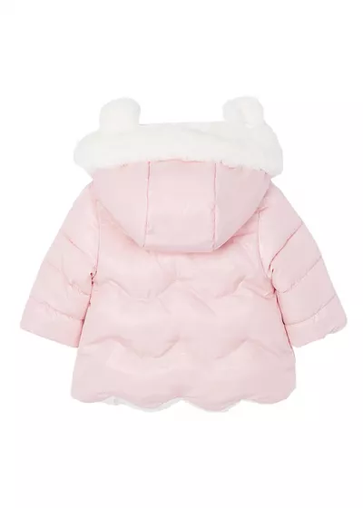 Geaca reversibila ECOFRIENDS cu blanita - Roz - Mayoral
