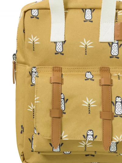 Ghiozdănel sustenabil S, model Pinguin