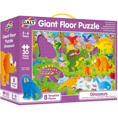 Giant Floor Puzzle: Dinozauri (30 piese)