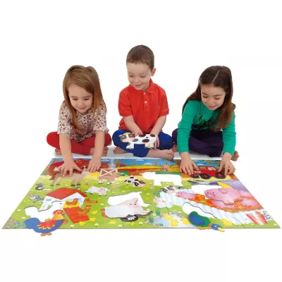Giant Floor Puzzle: Ferma (30 piese)