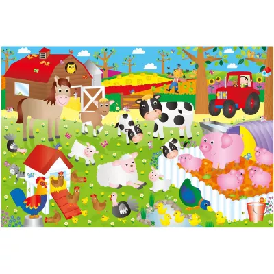 Giant Floor Puzzle: Ferma (30 piese)