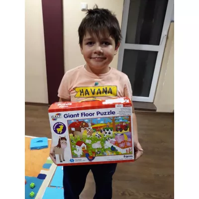 Giant Floor Puzzle: Ferma (30 piese)
